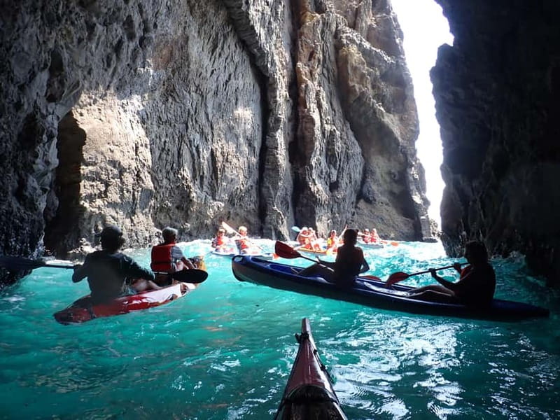 Calheta Kayak Adventure - Cave time: how the sea decides your route highlights