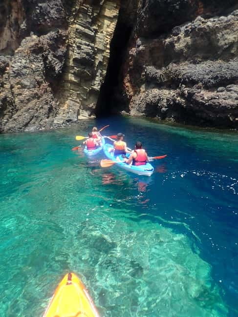 Calheta Kayak Adventure - The views of Porto Santo Island from the water