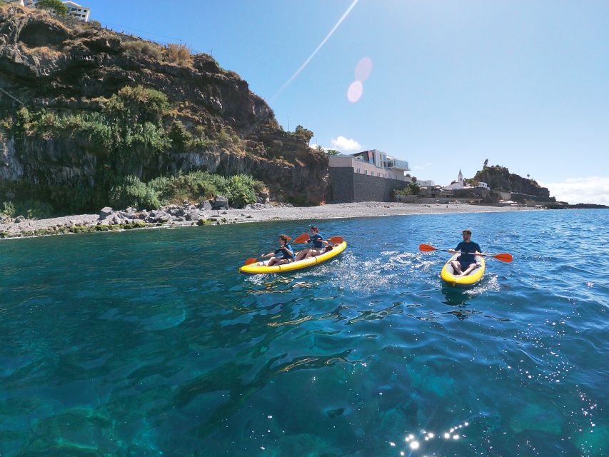 Câmara de Lobos: Private Guided Kayaking Tour in Madeira - Crystal Water, Sea Life, and Snorkeling Without a Long Detour