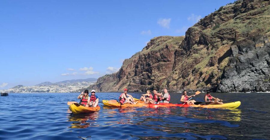 Caniço, Madeira: Marine Reserve Kayak & Snorkelling Tour - Kayaking in Caniço: a workout, not a cruise