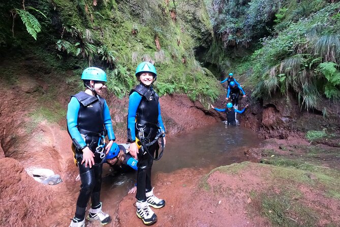 Canyoning in Madeira Island- Level 1 - Your Action Plan: Four Rappels, Jumps, and Toboggans