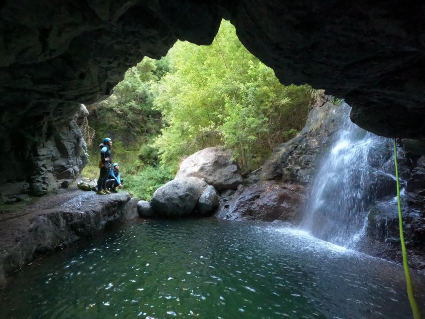 Canyoning Level 2 - Ribeira do Cidrão- Madeira Island - Getting There: Funchal or Caniço pickup and the 25-minute van ride
