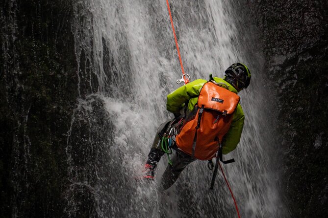 Canyoning Madeira Island - Level One - Gear and safety gear checklist: wetsuit, helmet, shoes, and insurance