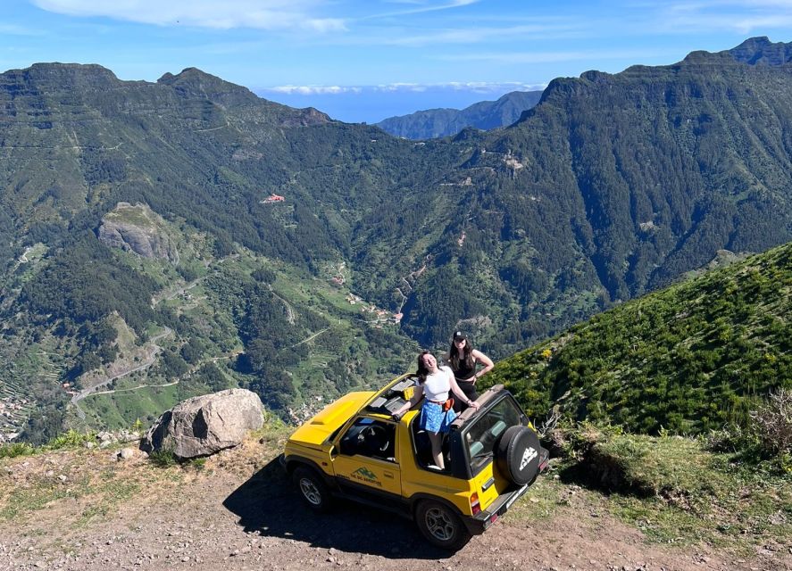 From Funchal: Guided Tour of Madeira Mountains in a Jeep - From Funchal Pickup to the Serra de Água Climb