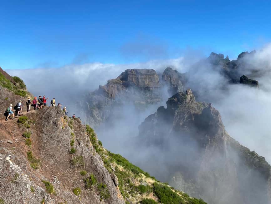 From Funchal: Transfer to Pico do Arieiro & Pico Ruivo Trail - The self-guided portion, what the PR1 style hike feels like