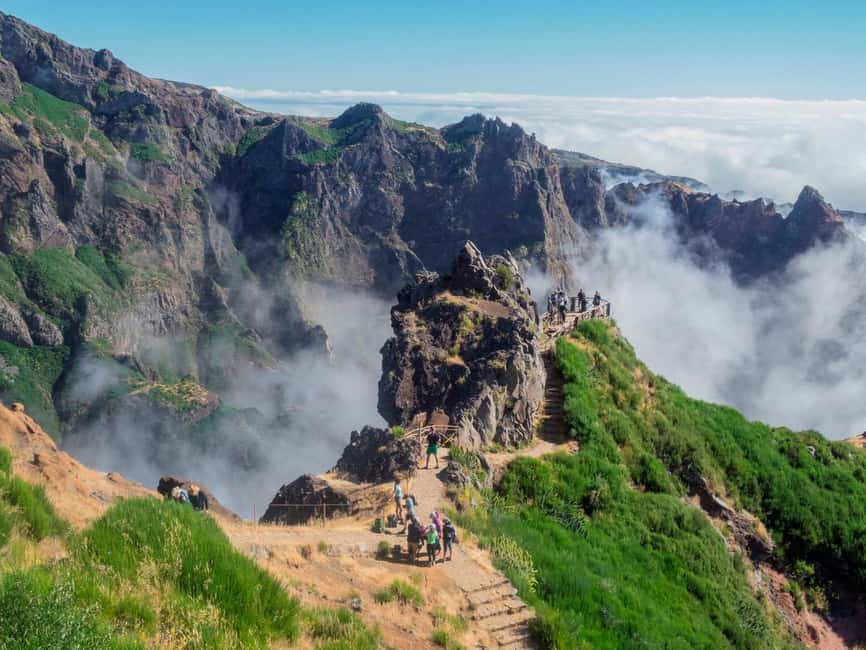 From Funchal: Transfer to Pico do Arieiro & Pico Ruivo Trail - Getting picked up in Funchal and Caniço, then dropped at Pico do Arieiro