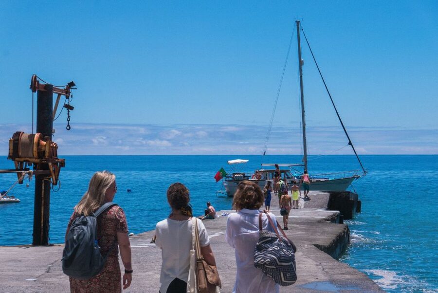 From Funchal: West Bays Sailing Tour with Lunch - Getting underway from Marina do Funchal and heading offshore