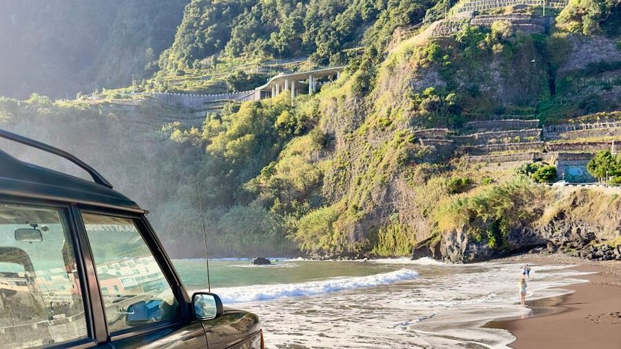 From Funchal:West Madeira Open-roof 4x4 Day Tour with Pickup - Back Toward the South: Extra Stops and the Ponta do Sol Finish