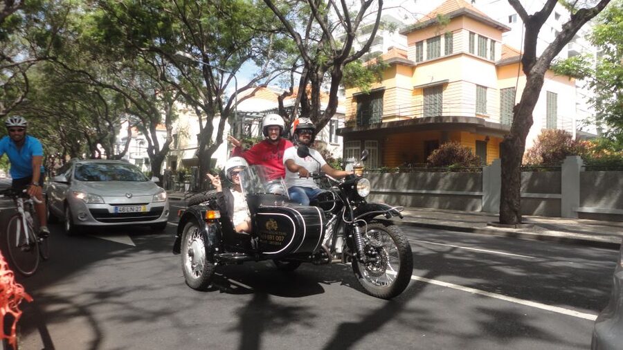 Funchal Exploration: Sidecar Tour with Historical Insights - Old Town Funchal: painted doors, cathedral area, and the streets you want to remember