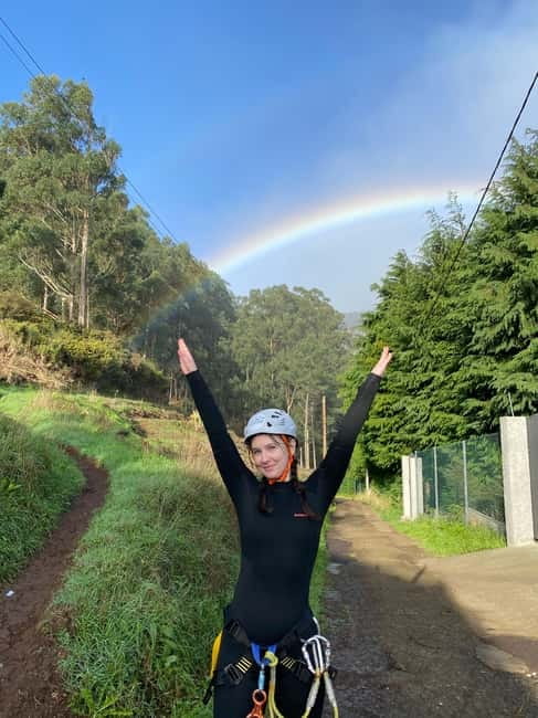 Funchal: Explore Canyoning Level 1 Rochão - Final stretch: chocolate, water, and the 15-minute uphill reality