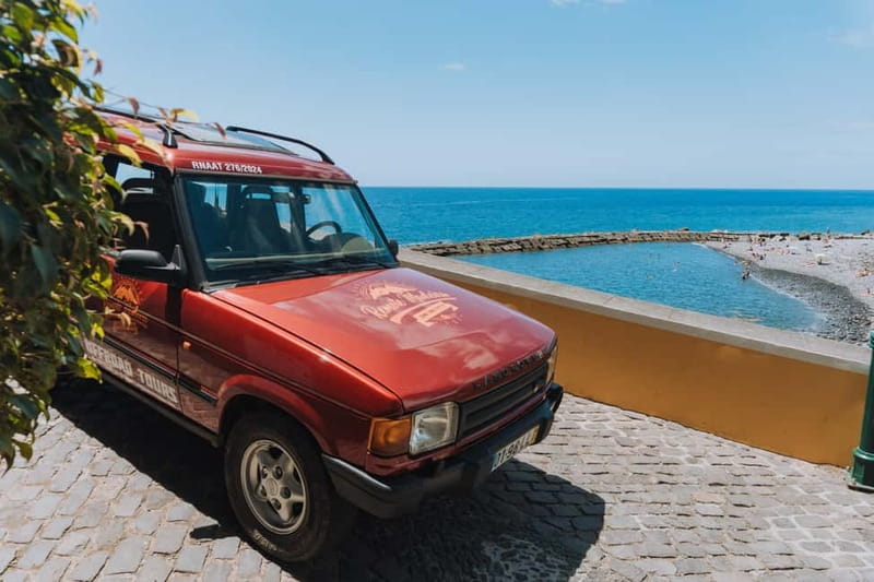 Funchal: Full-day Off-road Tour in West Madeira with Pickup - Véu da Noiva and Seixal: waterfall drama plus black sand coastal time