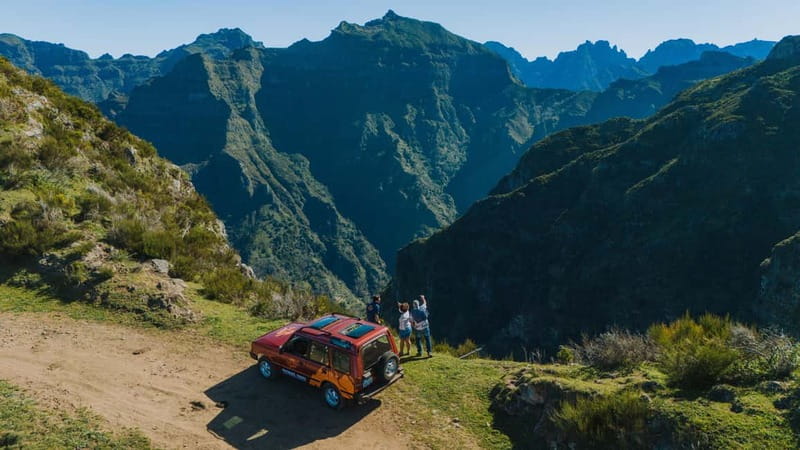Funchal: Full-day Off-road Tour in West Madeira with Pickup - Pickup and the small-group setup in Funchal and Caniço