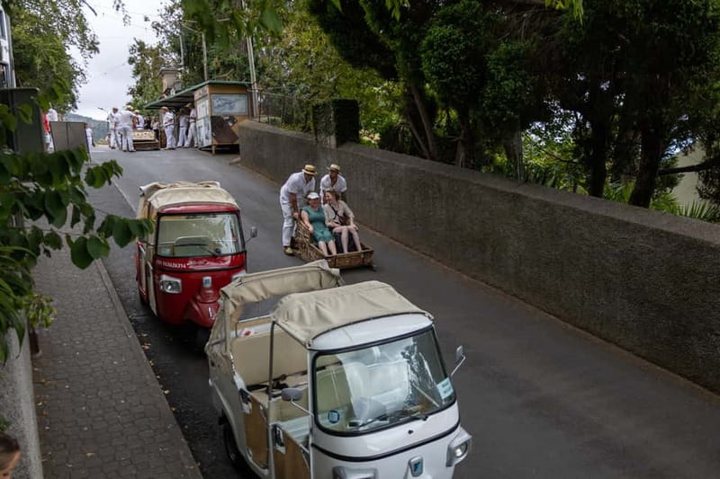 Funchal: Guided Tuk Tuk Tour to Toboggan Rides & Old Town - Old Town Stories and the Marmeleiros Viewpoint Stop