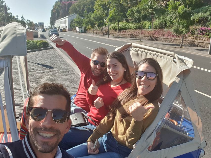 Funchal: Monte Toboggan and Old Town Tour by Tuk-Tuk - 110 Minutes From Pickup to Back in Funchal
