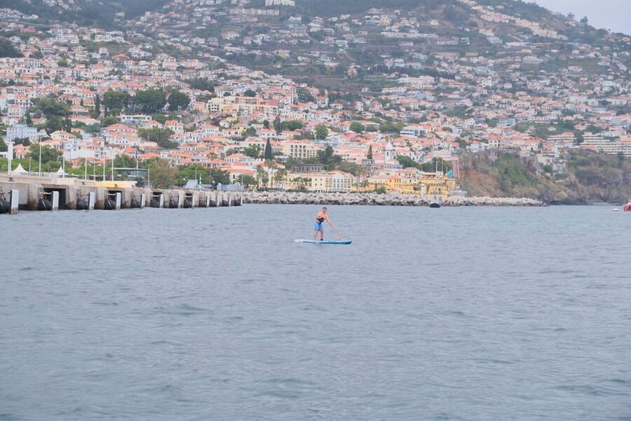Funchal: Standup Paddle - Where You Meet in Funchal, Pier 8 at Marina Nova do Funchal