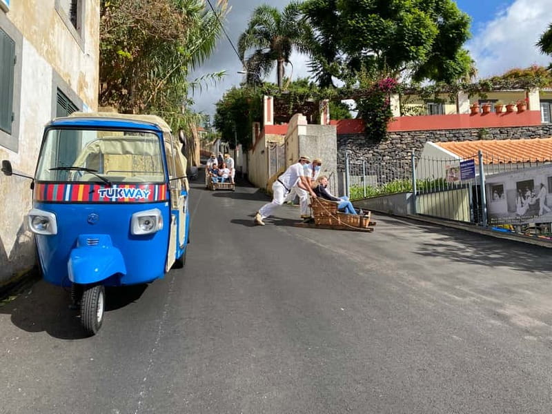 Funchal: Toboggan and Old Town Experience with Tukway - A Tuk Tuk Morning That Connects Monte to Funchal Old Town