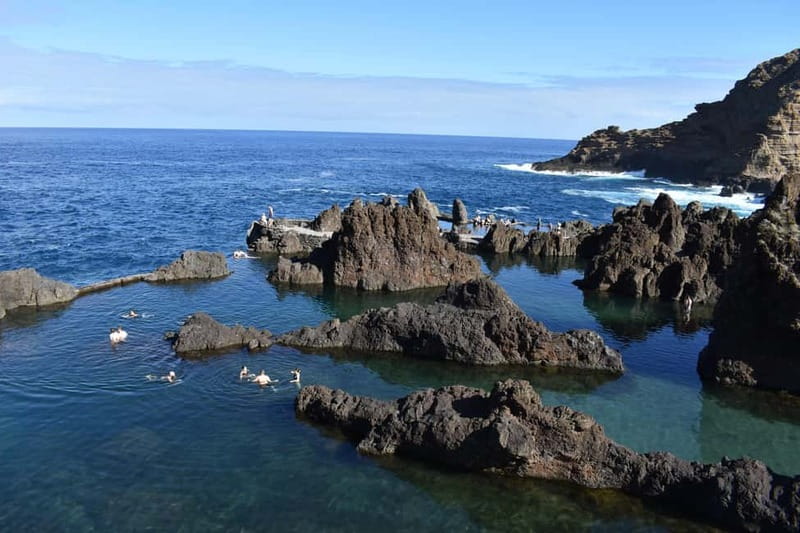 Funchal: Waterfalls, Volcanic Pools, and Fanal Forest Tour - Waterfalls and Porto Moniz: where the day turns from pretty to wow