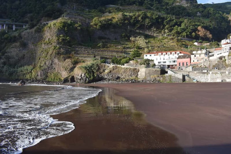 Funchal: Waterfalls, Volcanic Pools, and Fanal Forest Tour - Seixal black-sand and Poco das Lesmas lava pools for big photos fast