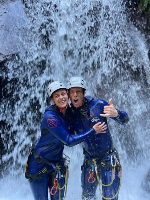 Go Explore Canyoning Level 2 (Nun's Valley) . - Pools, jumps, and slide moments: choosing your level of wild