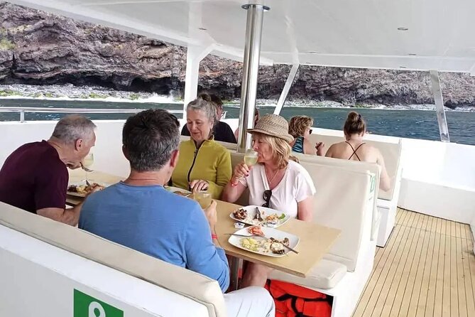 Half Day Madeira Island Cruise with Lunch - Lunch on board: buffet style, warm meal energy, and drinks