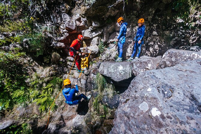Level 1 - Canyoning For All - Beginner | Funchal - Gear check and safety briefing, where nerves get handled