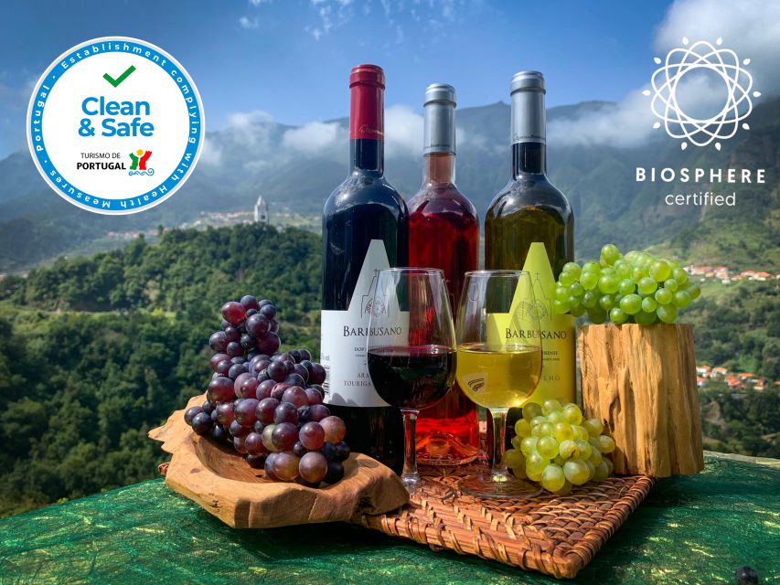 Madeira: Cabo Girão, Wine Tasting, & Serra d'Água Jeep Tour - Quinta do Barbusano Winery: What the Tasting Actually Includes