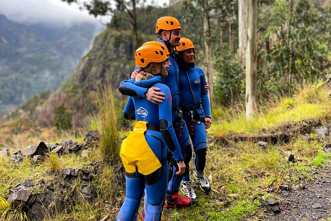 Madeira Canyoning - Beginner - Gear Day: Helmet, Wetsuit, Harness, and Special Shoes