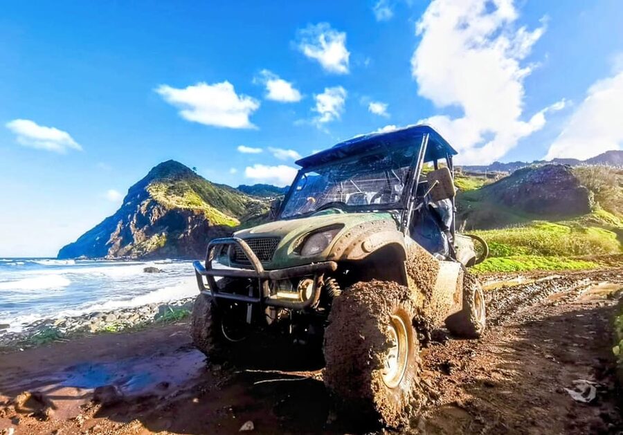 Madeira E-Buggy Adventure: 4x4 thrill & epic views! Book now - Entering the experience at Caminho da Referta