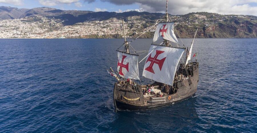 Madeira: Flag Ship Tour aboard Santa Maria de Colombo - The 3-Hour Route: From the Southern Coast to Cabo Girão
