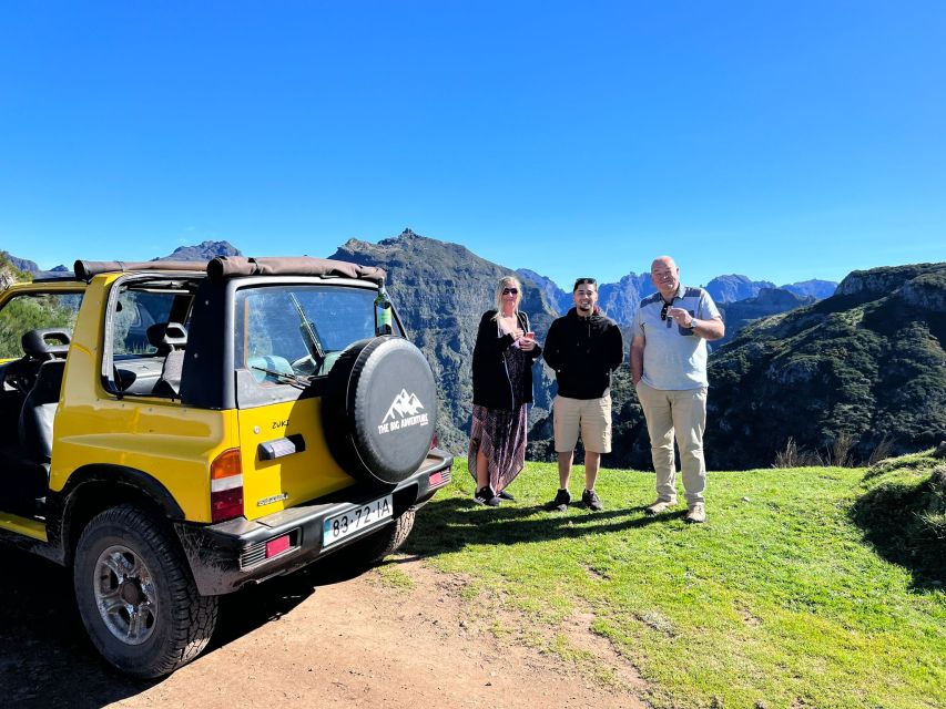 Madeira: Full-Day Jeep Tour with Guide and Pickup - Cabo Girão Skywalk: Your First Big Madeira View, Plus the One Extra Cost
