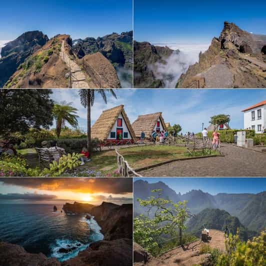 Madeira Funchal:East Tour Pico Arieiro & Santana&Laurissilva - Terreiro da Luta and Senhora da Paz: monument views with an island backstory