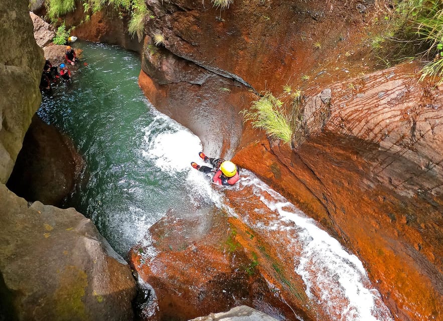 Madeira: Intermediate (Level 2) Canyoning Experience - Ribeira do Cidrão: 8 waterfalls, rappels up to 18m, and pool jumps