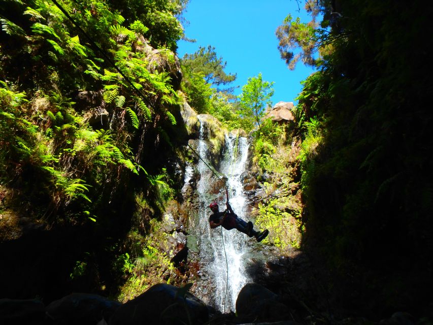 Madeira: Level-1 Canyoning Adventure - CR7 Museu meeting point and the ride that sets the pace