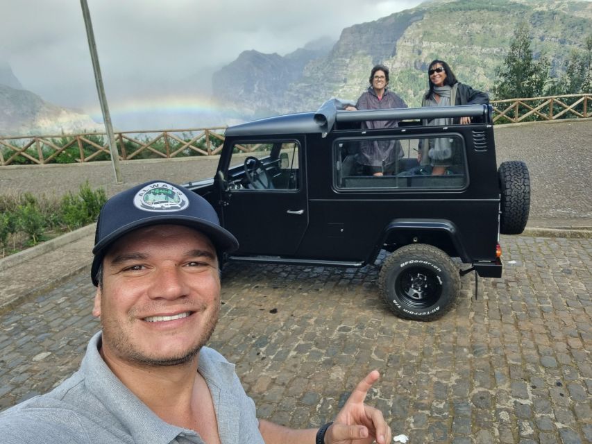 Madeira: Picturesque Peaks and Skywalk private 4x4 Jeep tour - Jardim Da Serra Off-Road: Eucalyptus, Farming, and a Poncha or Wine Break