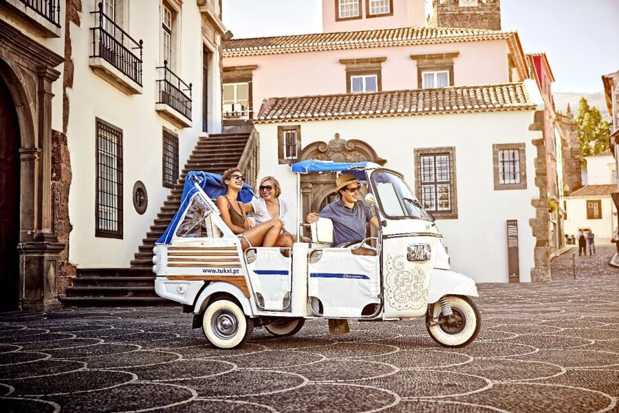 Madeira: Private Garajau Tour by Tukxi - Funchal to Garajau by tuk tuk, the island view you can actually fit in
