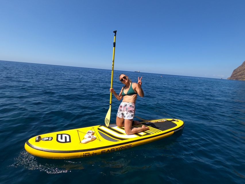 Madeira: Private Paddleboard & Snorkel - Why You’re On a SUP Near Cabo Girão Instead of Just Watching It