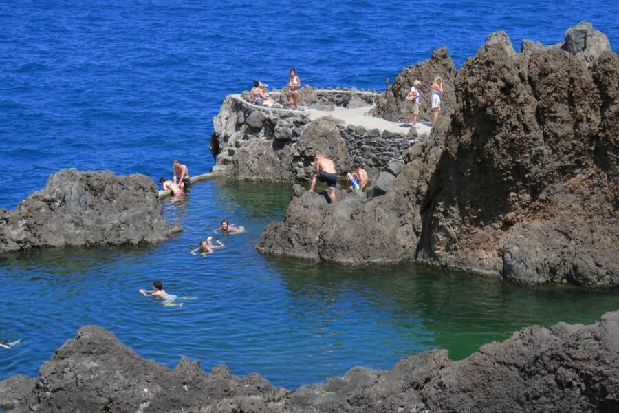 Madeira : Private wine experience by 4WD - Porto Moniz volcanic pools or Seixal’s calmer Poço das Lesmas