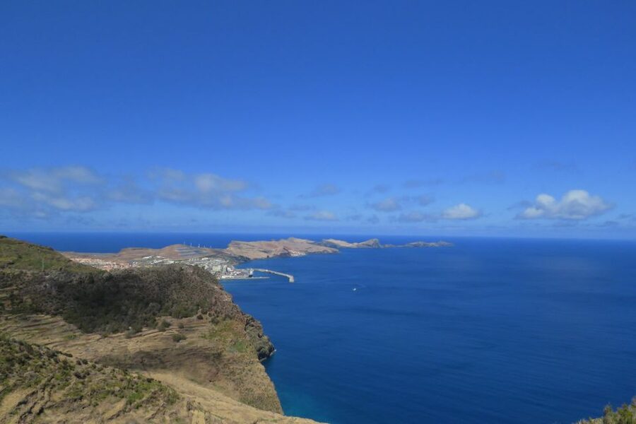 Madeira: Santana Jeep Tour Revealing the East's Treasures - Sao Vicente, Ponta Delgada, and São Jorge: sea cliffs plus working hillsides
