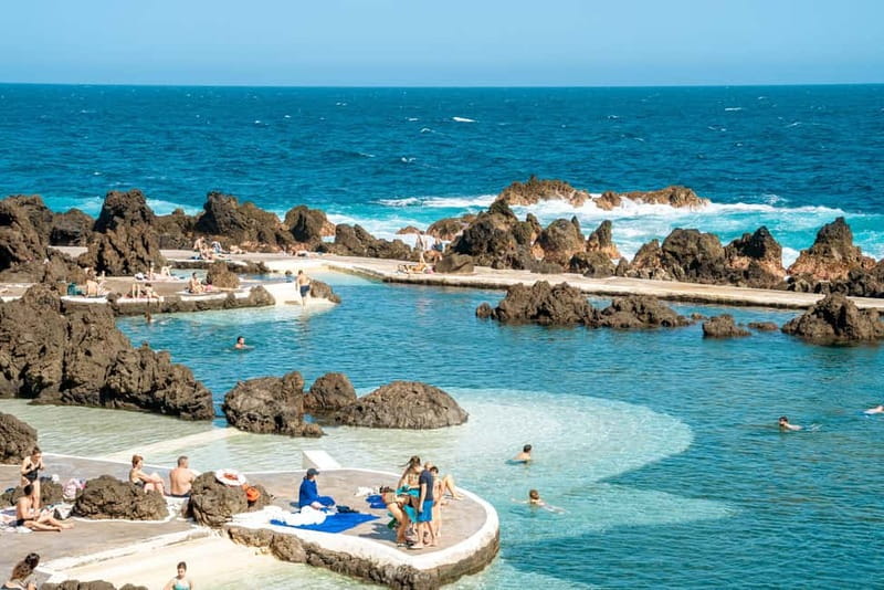 Madeira: Skywalk, Porto Moniz, Seixal, and Fanal 4WD Tour - Canhas, Ponta do Sol, and the Long Return Drive to Funchal