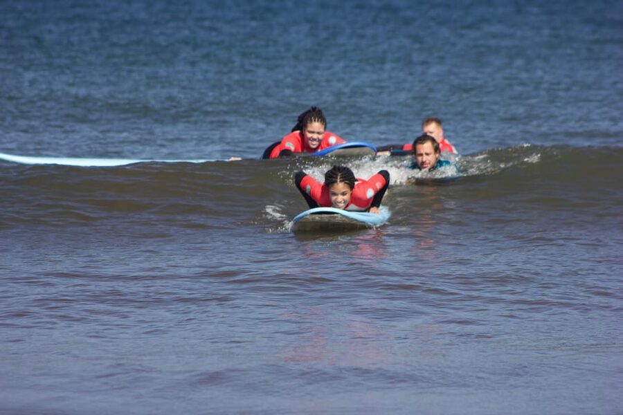 Madeira: Surf Lessons - Group Size and Coaching: One Coach, Up to 6 People
