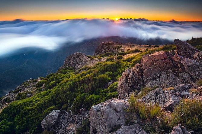 Madeira Top Sunrise - Weather reality: when clouds steal the sun but not the magic