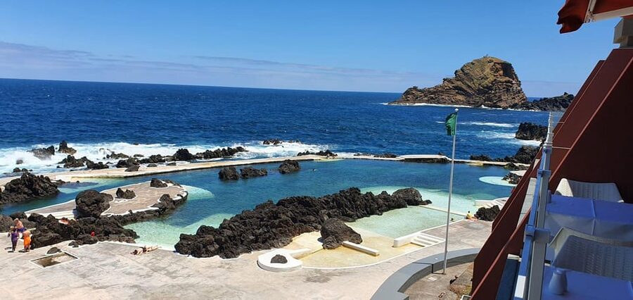 MADEIRA TOUR - PORTO MONIZ WEST TOUR AMAZING SWIMMING POOLS - Price and value at about $47, plus the one extra you should budget