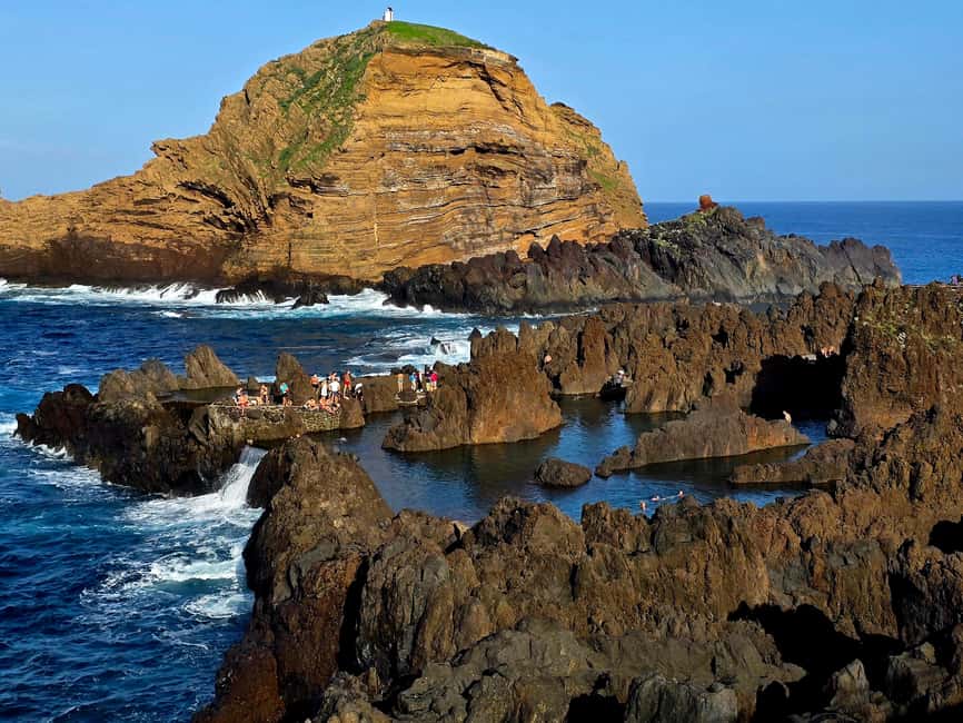 Madeira: Visit the Vulcanic Pools, Waterfalls and the Magic Forest of Fanal - Câmara de Lobos to Cabo Girão, 580 Meters Up With Real Adrenaline