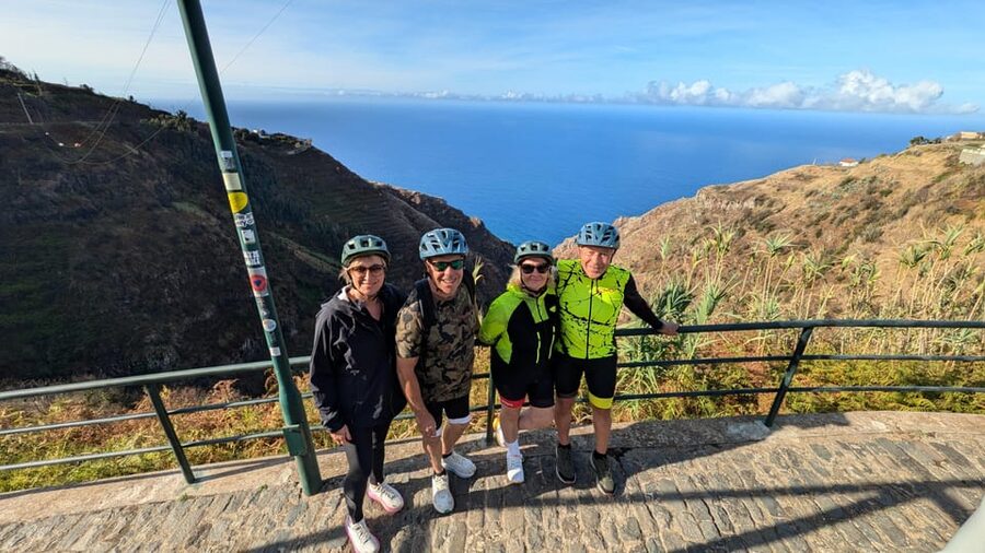 Madeira West coast: Guided Sightseeing E-Bike Tour - Miradouro do Fio: Madeira’s westmost point and the weather split