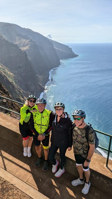 Madeira West coast: Guided Sightseeing E-Bike Tour - Riding back to Prazeres: uphill power, Fonte do Bispo, and valley views