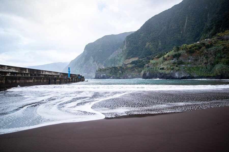 Madeira: Westside Achadas Cruz, Moniz, Seixal and Fanal - Ribeira da Janela, a rock formation that looks impossible