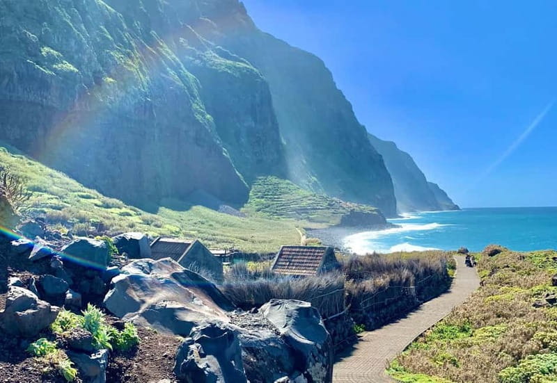 Madeira: Westside Achadas Cruz, Moniz, Seixal and Fanal - Small group, electric transport, and pickup around Funchal