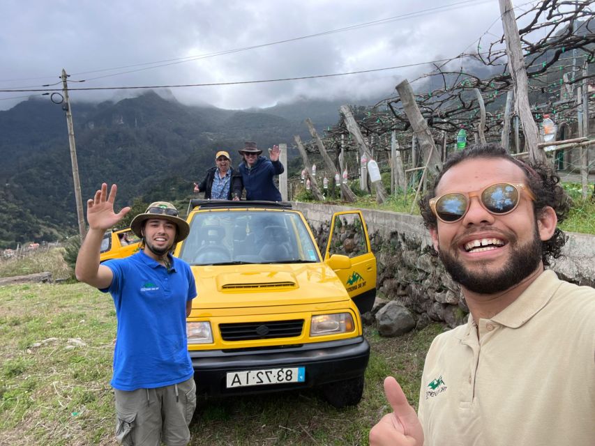 Madeira: Wine Tasting Guided Tour, Jeep Safari, & Viewpoints - Quinta do Barbusano wine stop: from grape talk to tastings