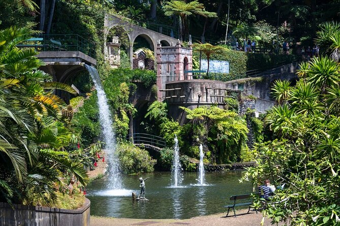 Monte Palace Tropical Garden tour with Cable Car - Monte Palace Tropical Garden highlights: swans, ponds, fountains, and themed sections