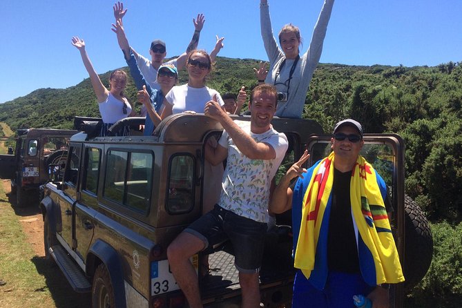 Porto Moniz Lava Pools, Fanal Forest and Skywalk 4x4 Experience - Pickup, group size, and the 4x4 reality (wind happens)